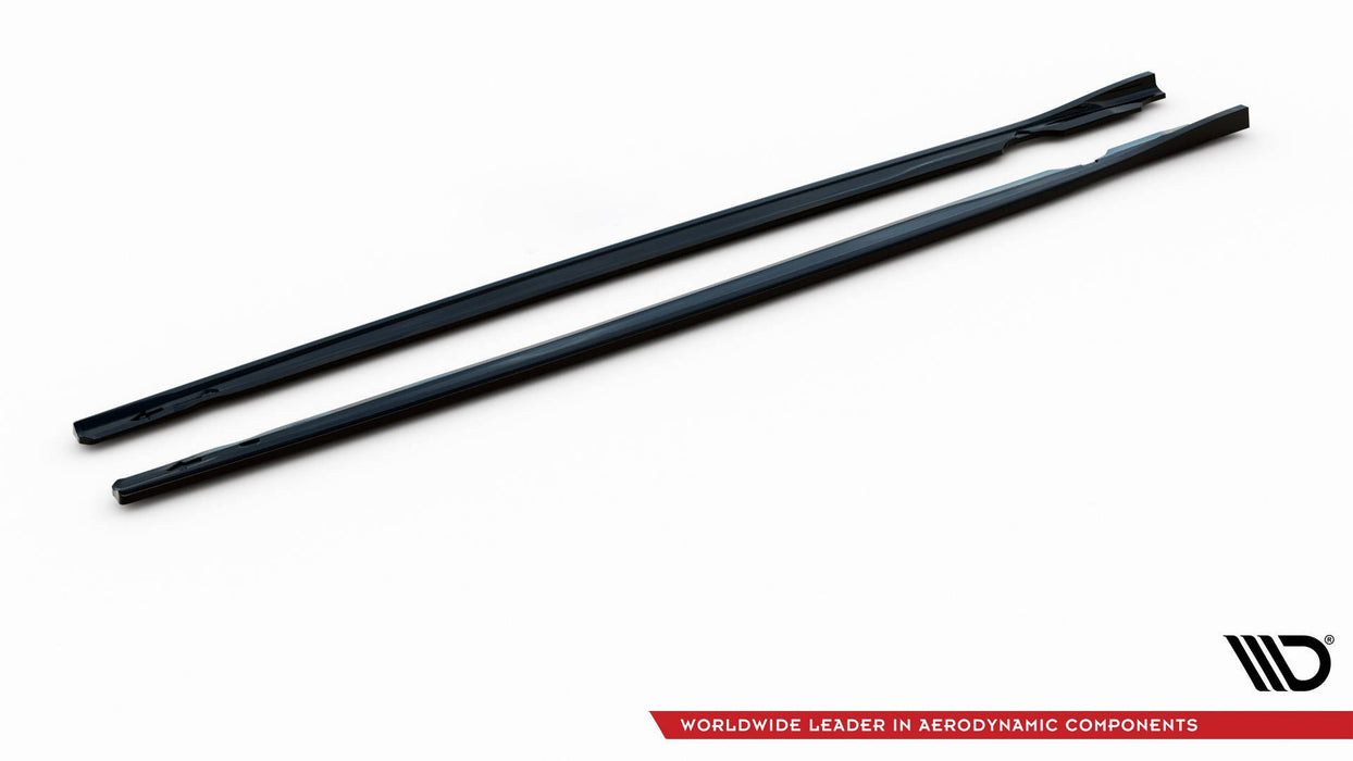Side Skirts Diffusers V.2 Volkswagen Golf R Hatchback Mk8