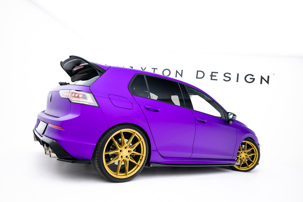 Side Skirts Diffusers V.2 Volkswagen Golf R Hatchback Mk8