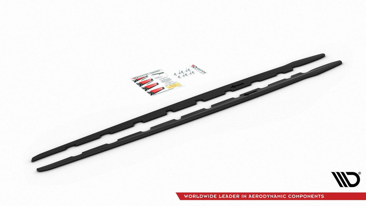 Side Skirts Diffusers V.2 for BMW 1 M-Pack /  M135i / 128ti-BM-1-40-MPACK-SD2G