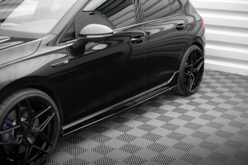 Side Skirts Diffusers V.3 Volkswagen Golf R Hatchback Mk8 - Harrys Euro
