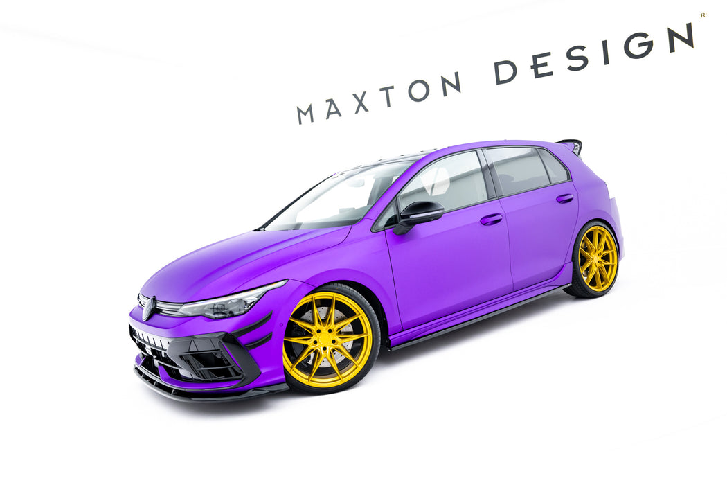 Side Skirts Diffusers V.3 Volkswagen Golf R Hatchback Mk8 - Harrys Euro