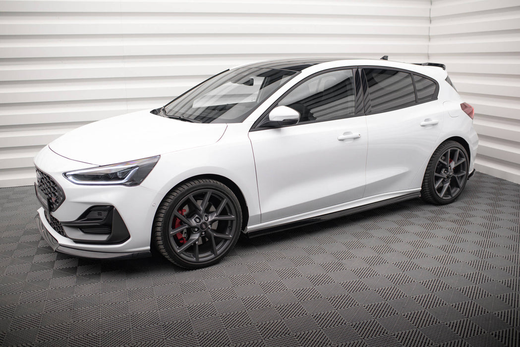 Side Skirts Diffusers V.5 Ford Focus ST / ST-Line Mk4