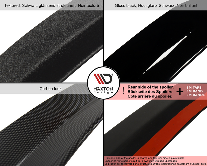 Spoiler Cap RENAULT CLIO MK3 RS-RE-CL-3-RS-CAP2G