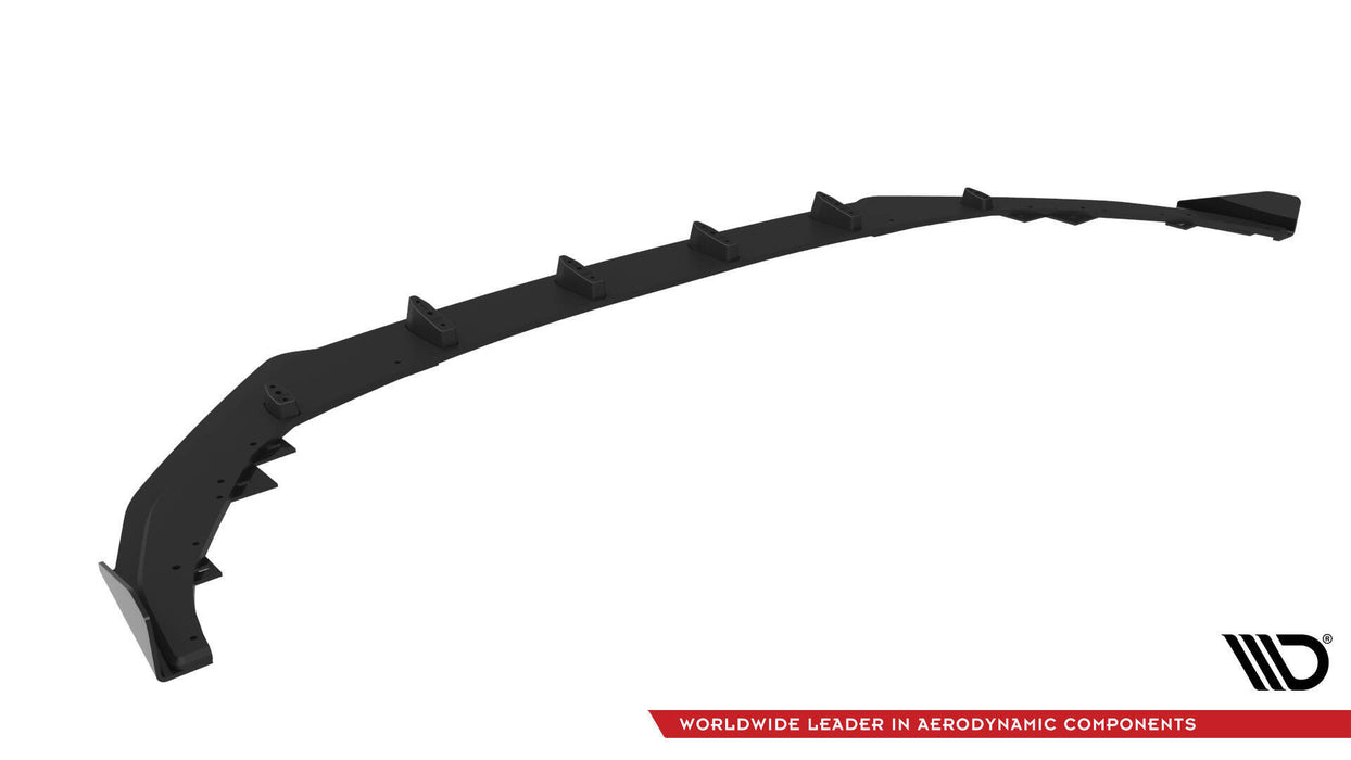 Street Pro Front Splitter V.1 + Flaps Audi S3 Sportback / A3 S-line Sportback 8Y Facelift
