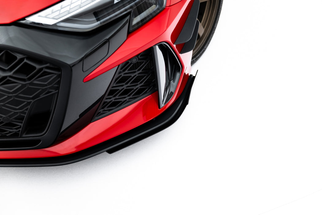 Street Pro Front Splitter + Flaps Audi RS3 Sedan 8Y Facelift