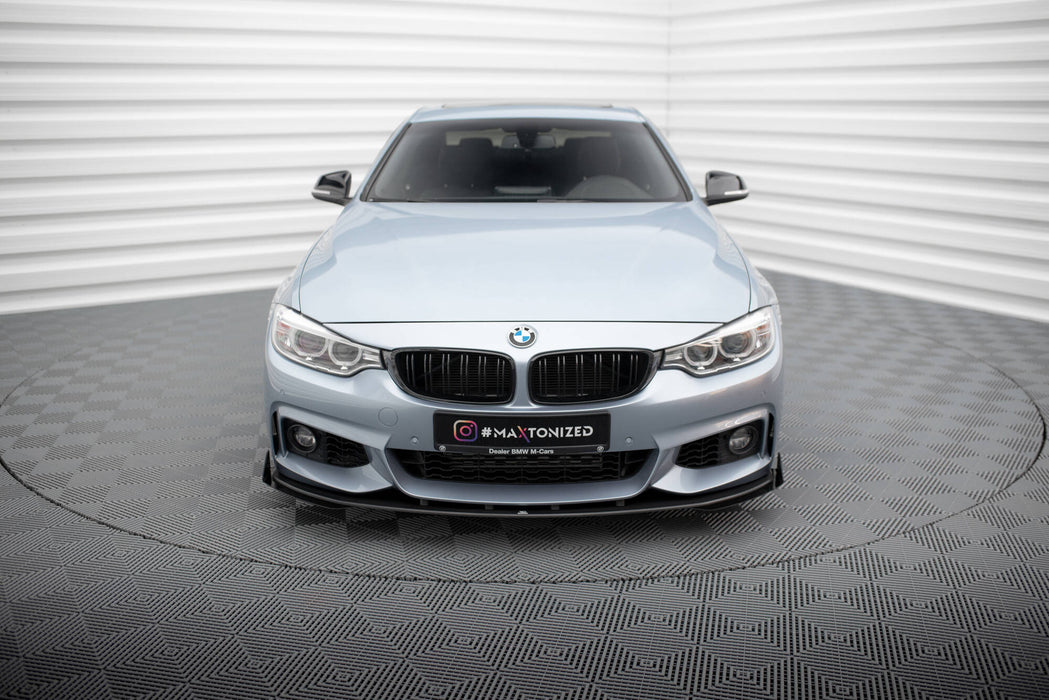 Street Pro Front Splitter + Flaps BMW 4 Coupe / Gran Coupe / Cabrio M-Pack F32 / F36 / F33