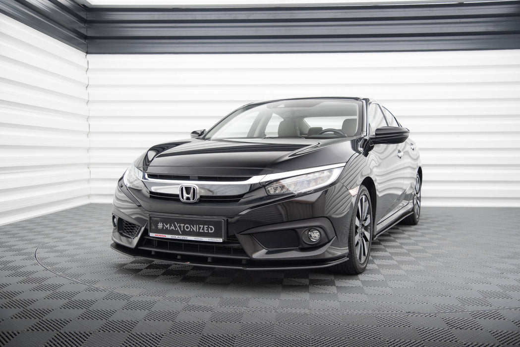 Street Pro Front Splitter Honda Civic Sedan Mk10