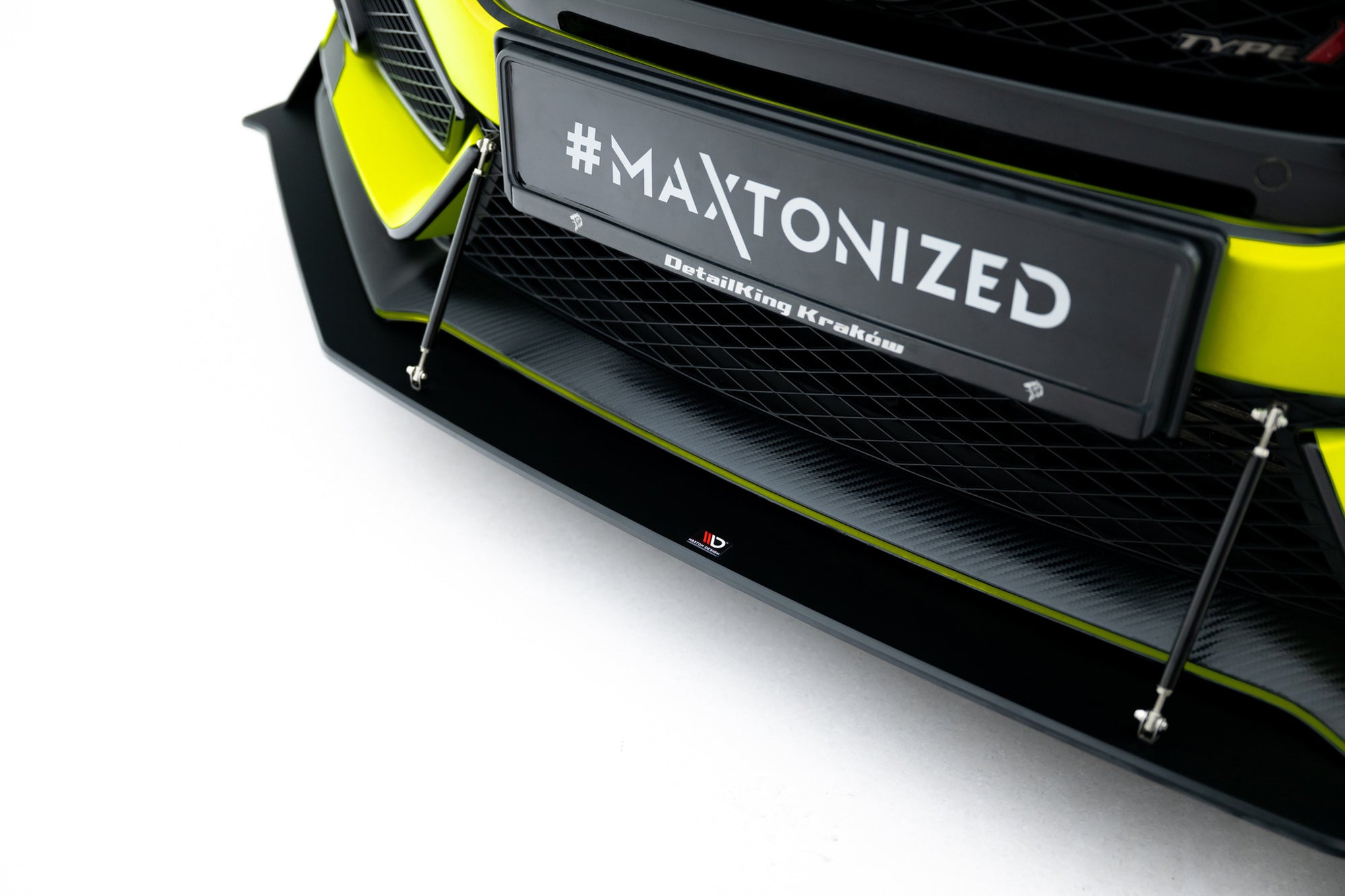 Street Pro Front Splitter Honda Civic Type-R Mk10 / Mk10 Facelift ...