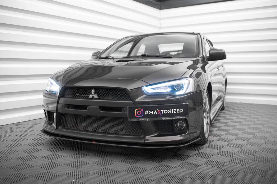 Street Pro Front Splitter Mitsubishi Lancer EVO X