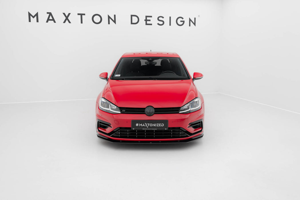 Street Pro Front Splitter Volkswagen Golf R / R-Line Mk7 Facelift