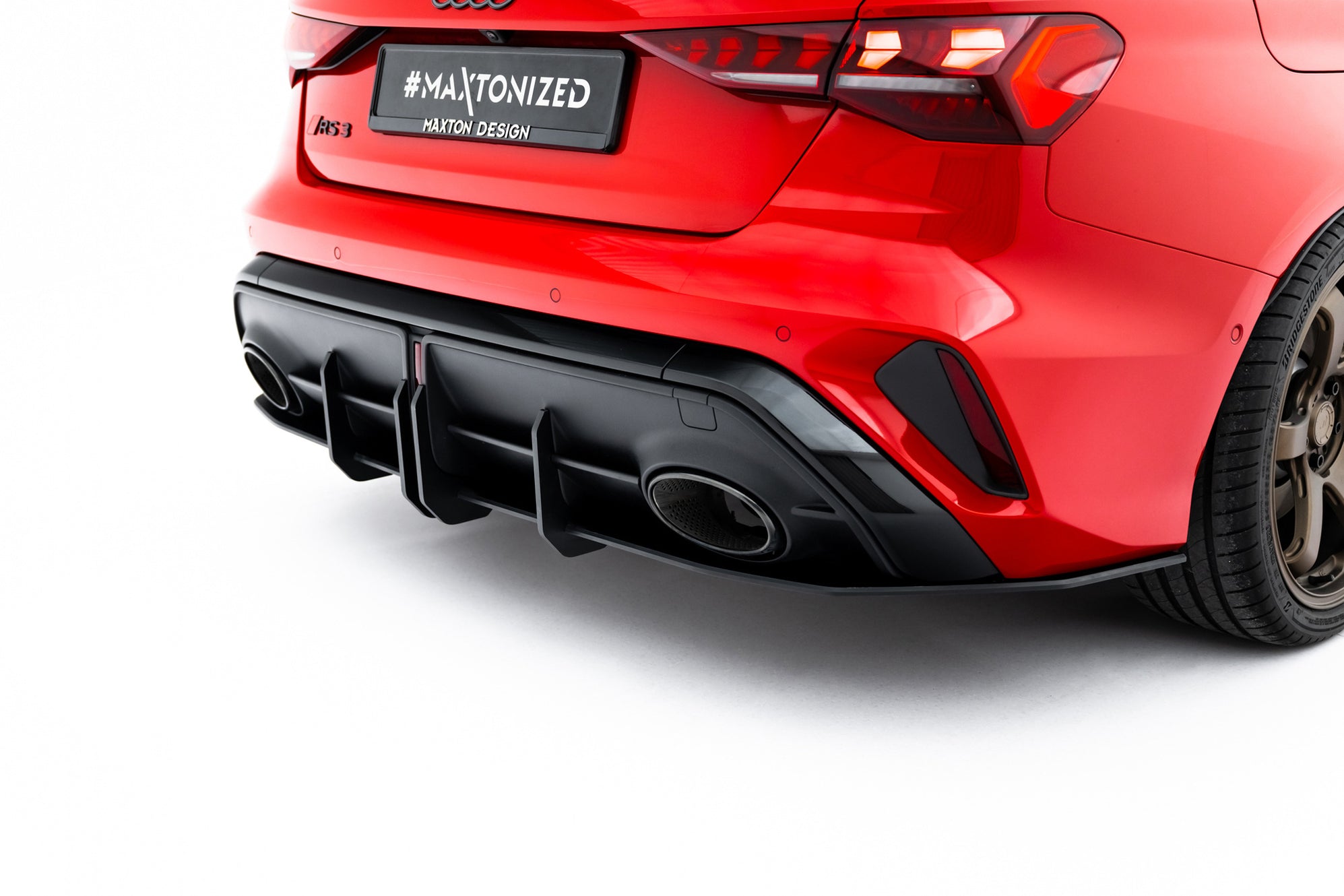 Street Pro Rear Diffuser Audi RS3 Sedan 8Y Facelift — Harrys Euro