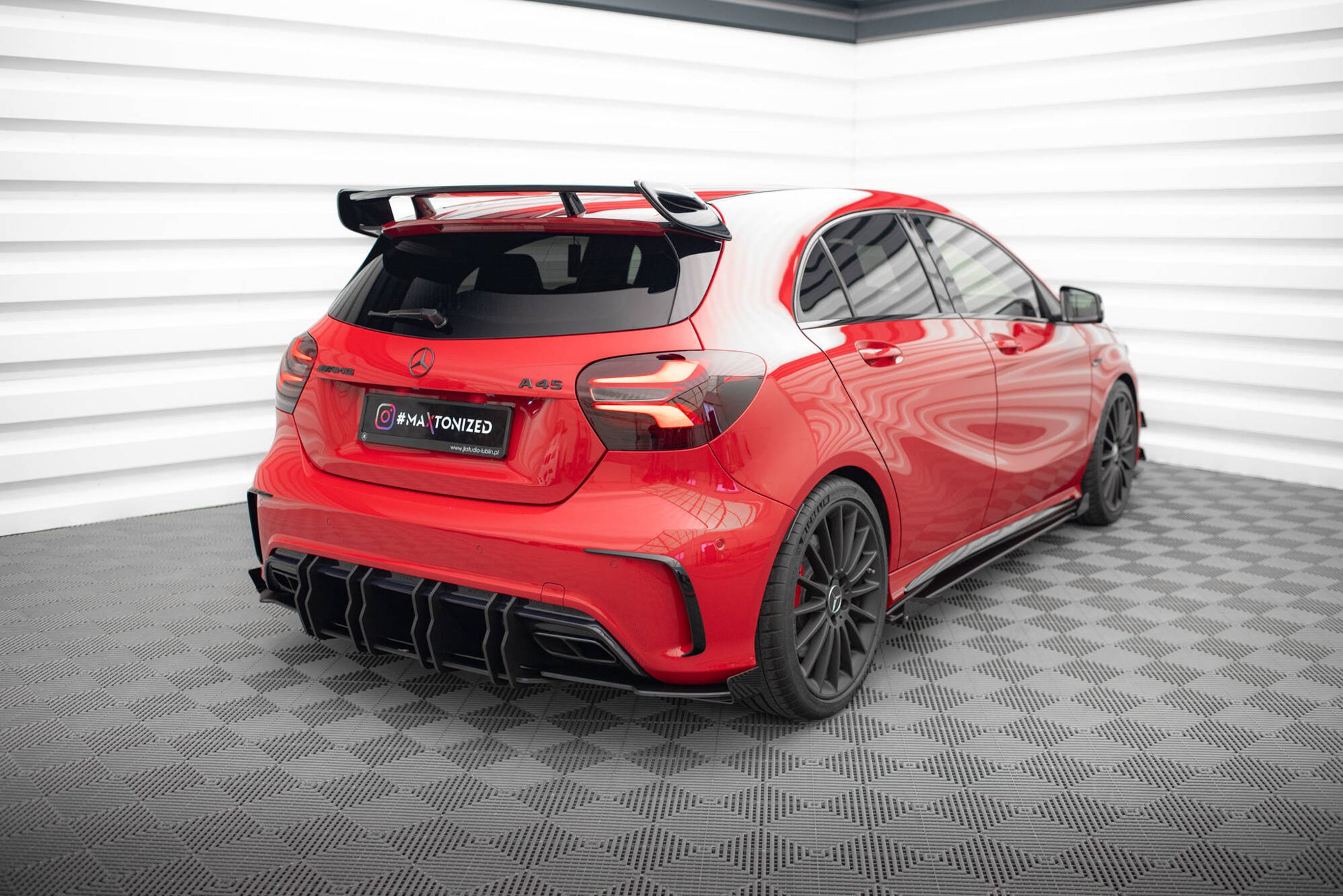 Street Pro Rear Diffuser Mercedes-Benz A 45 AMG W176 Facelift — Harrys Euro