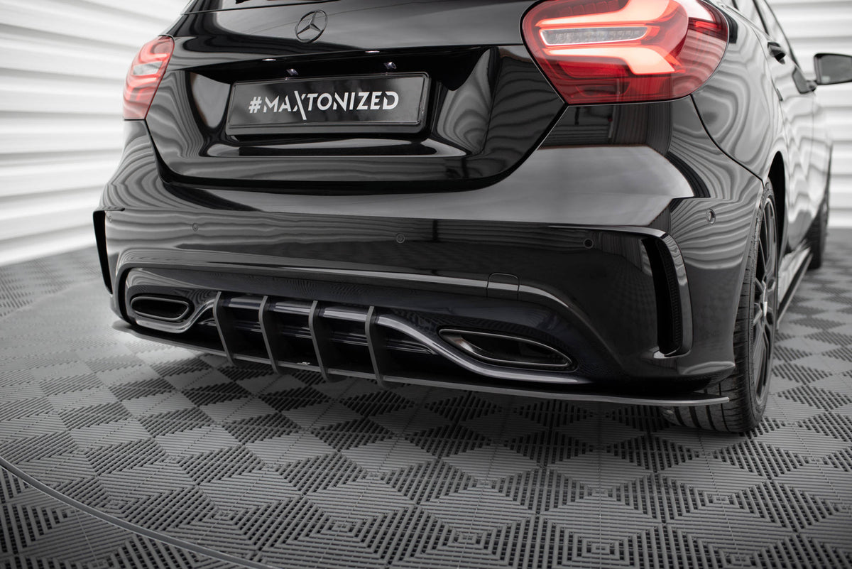 Street Pro Rear Diffuser Mercedes-Benz A AMG-Line W176 Facelift ...