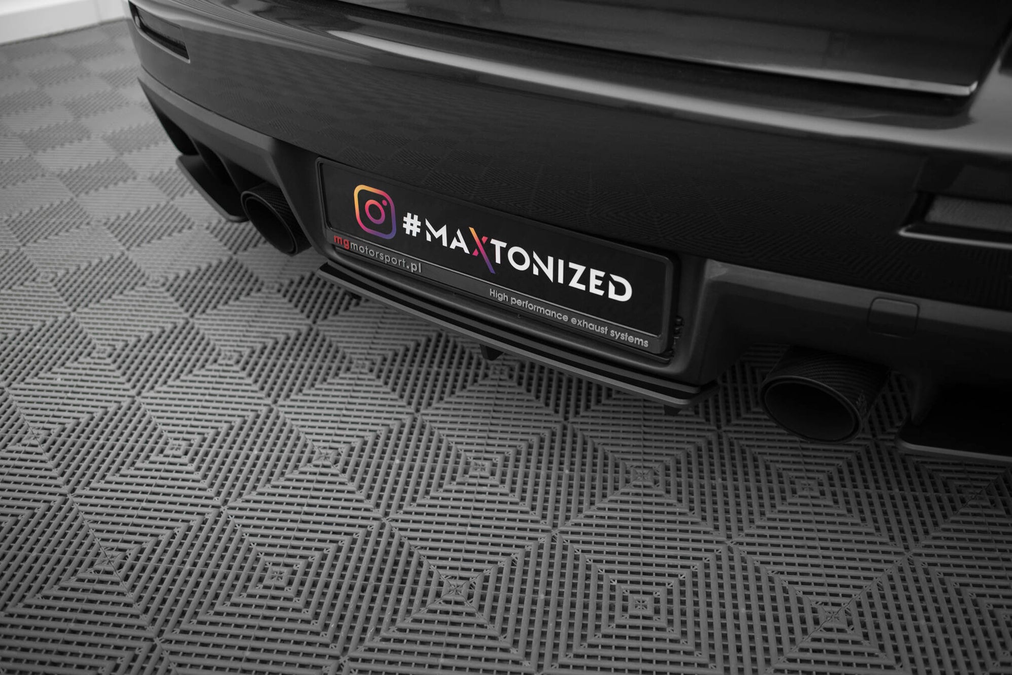 Street Pro Rear Diffuser Mitsubishi Lancer EVO X — Harrys Euro