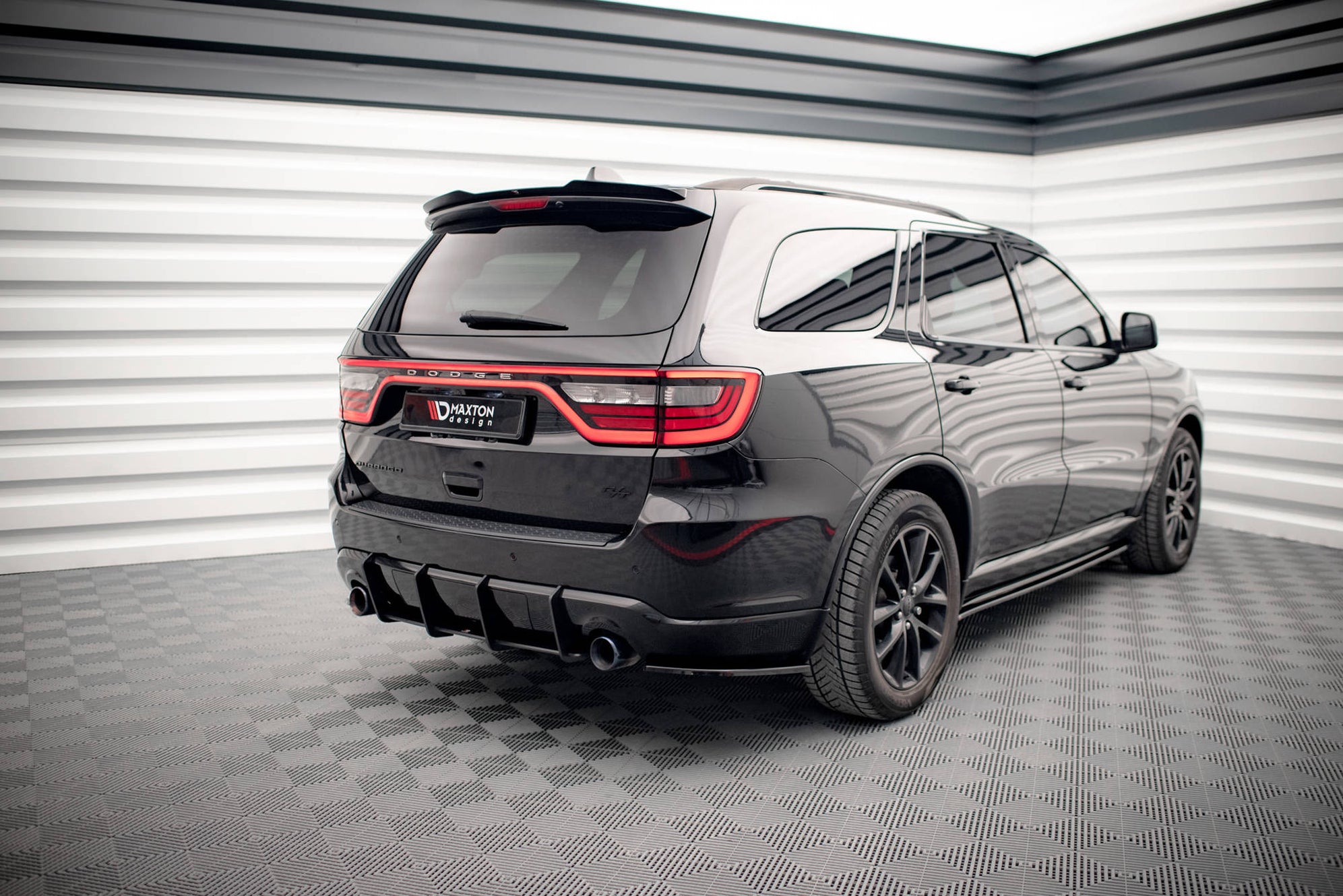 Street Pro Rear Diffuser V.2 Dodge Durango RT Mk3 — Harrys Euro