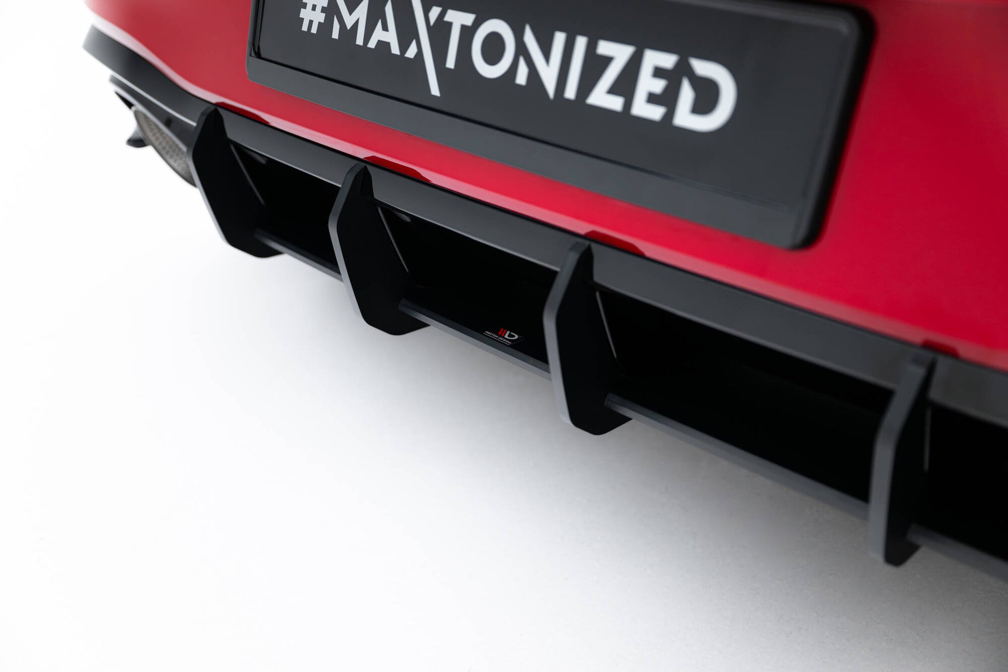 Street Pro Rear Diffuser V.2 Volkswagen Golf GTI Clubsport Mk8 Facelif ...