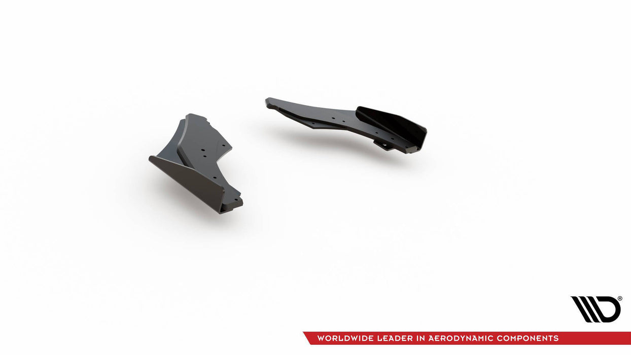 Street Pro Rear Side Splitters + Flaps Volkswagen Golf GTI Clubsport Mk8