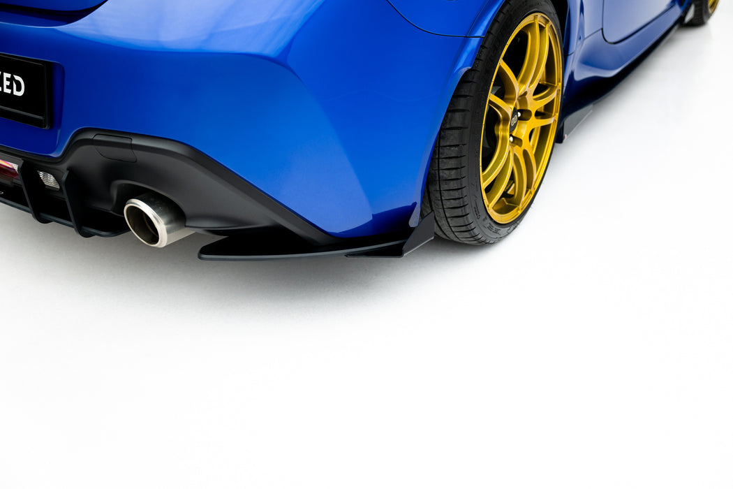 Street Pro Rear Side Splitters V.1 + Flaps Toyota GR86 Mk1