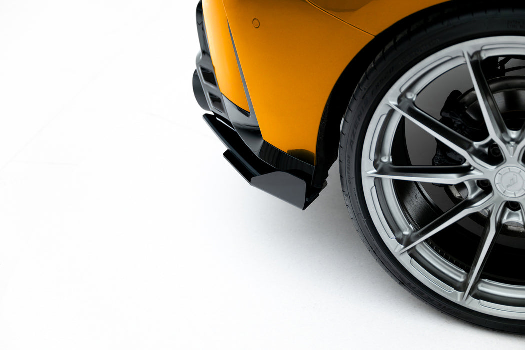 Street Pro Rear Side Splitters V.2 + Flaps BMW M135i F70