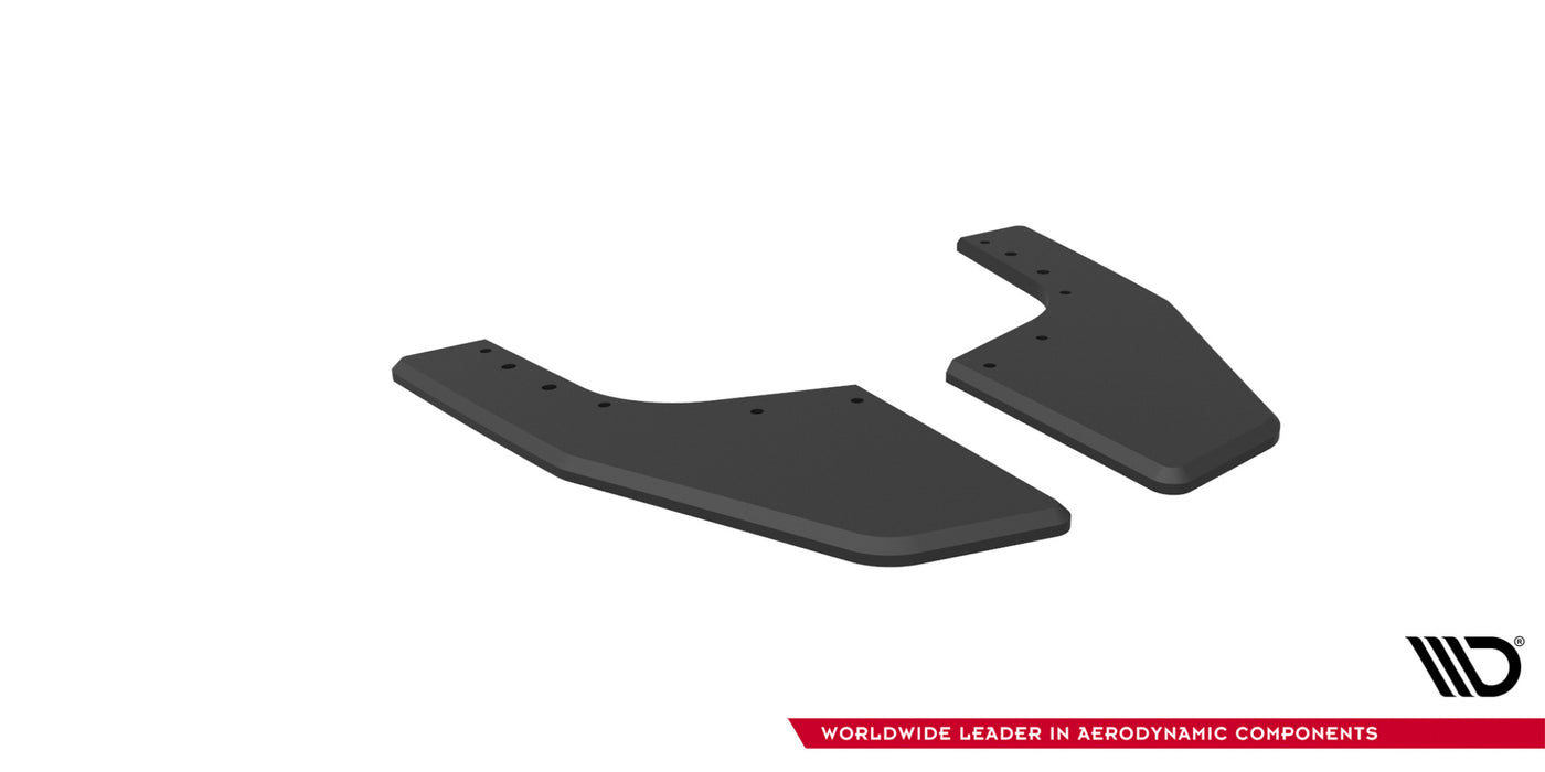 Street Pro Rear Side Splitters V.2 Volkswagen Golf R Hatchback Mk8 / Mk8 Facelift