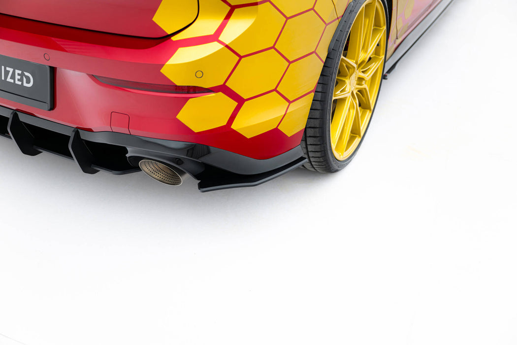 Street Pro Rear Side Splitters Volkswagen Golf GTI Clubsport Mk8