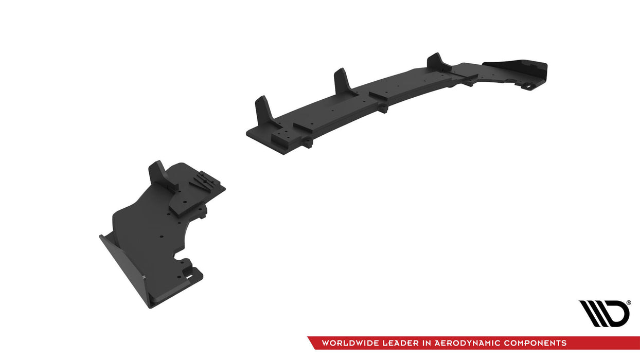 Street Pro Rear Valance + Flaps Ford Fiesta Mk8 ST