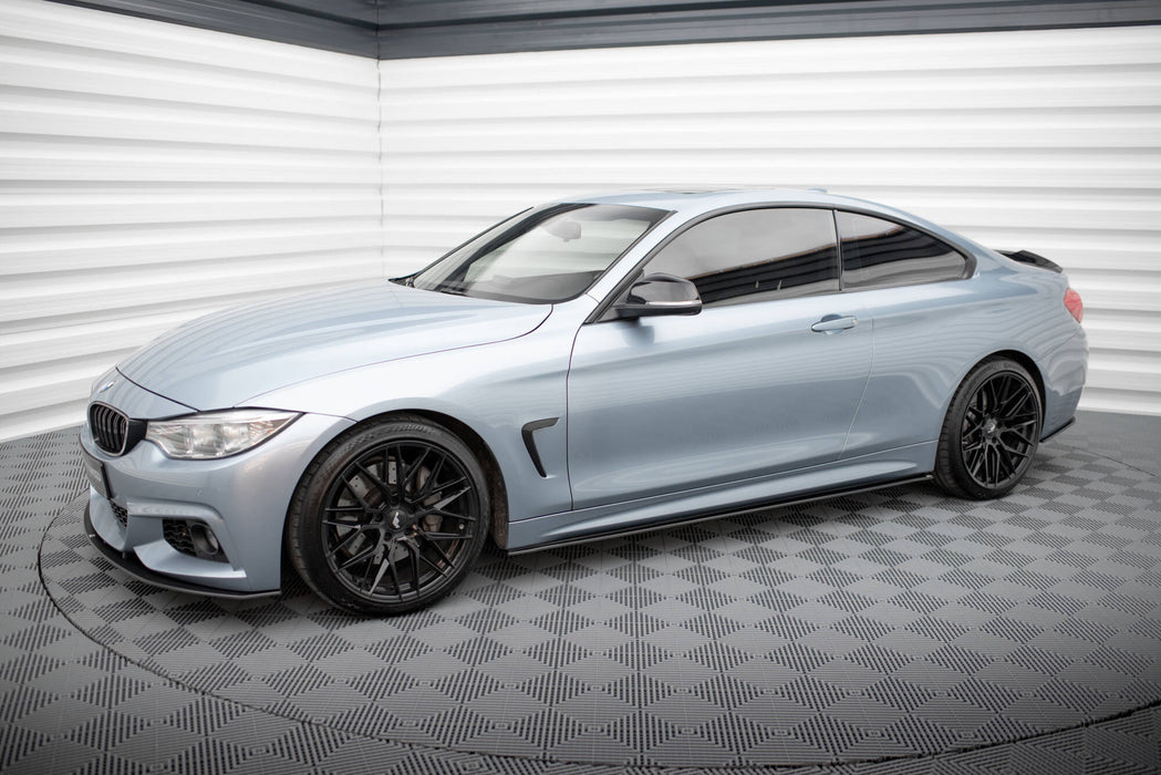 Street Pro Side Skirts Diffusers BMW 4 Coupe / Gran Coupe / Cabrio M-Pack F32 / F36 / F33