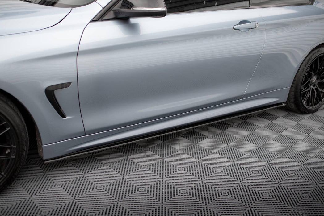 Street Pro Side Skirts Diffusers BMW 4 Coupe / Gran Coupe / Cabrio M-Pack F32 / F36 / F33