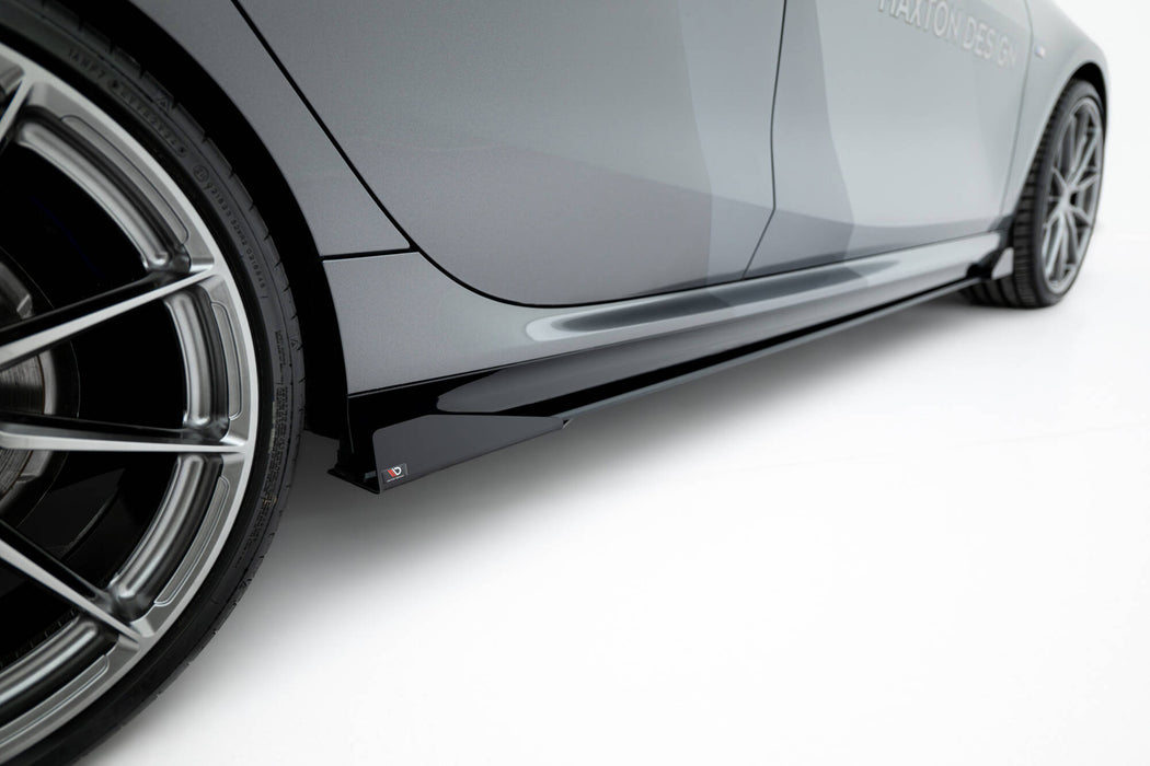 Street Pro Side Skirts Diffusers + Flaps BMW 1 M-Pack F70