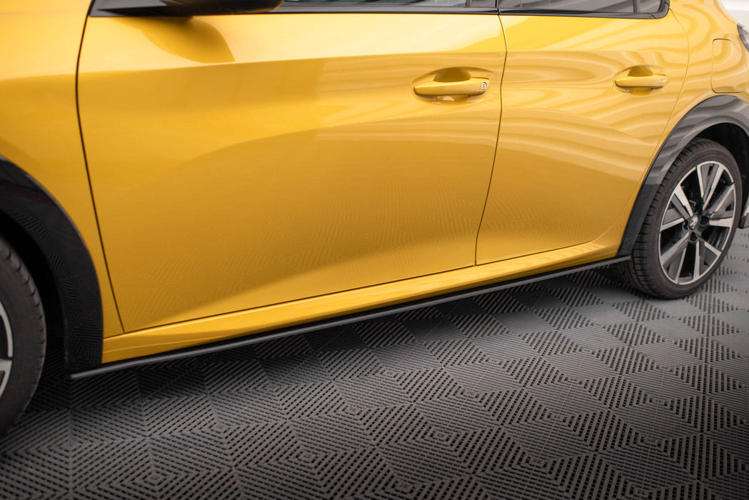 Street Pro Side Skirts Diffusers Peugeot 208 GT Mk2