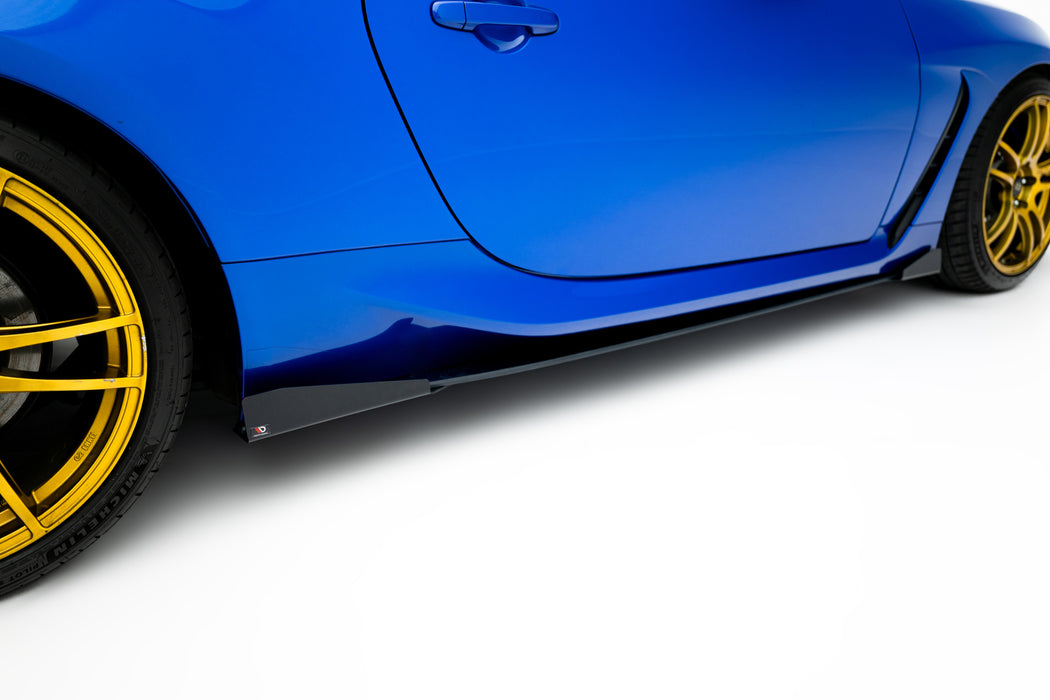 Street Pro Side Skirts Diffusers V.1 + Flaps Toyota GR86 Mk1