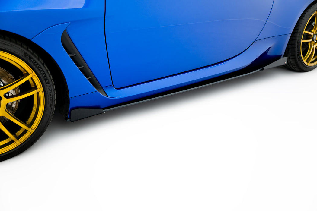 Street Pro Side Skirts Diffusers V.1 + Flaps Toyota GR86 Mk1