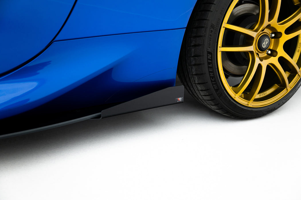 Street Pro Side Skirts Diffusers V.1 + Flaps Toyota GR86 Mk1