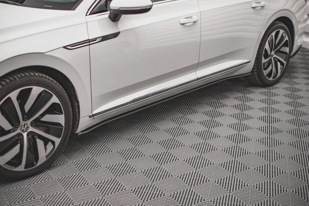 Street Pro Side Skirts Diffusers V.1 Volkswagen Arteon R/ R-Line Sedan / Shooting Brake Mk1 Facelift