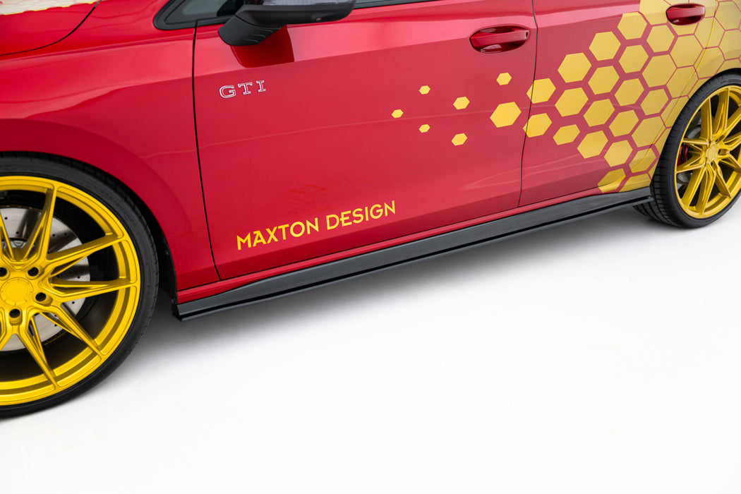 Street Pro Side Skirts Diffusers Volkswagen Golf GTI / GTE / GTI Clubsport / R-Line Mk8