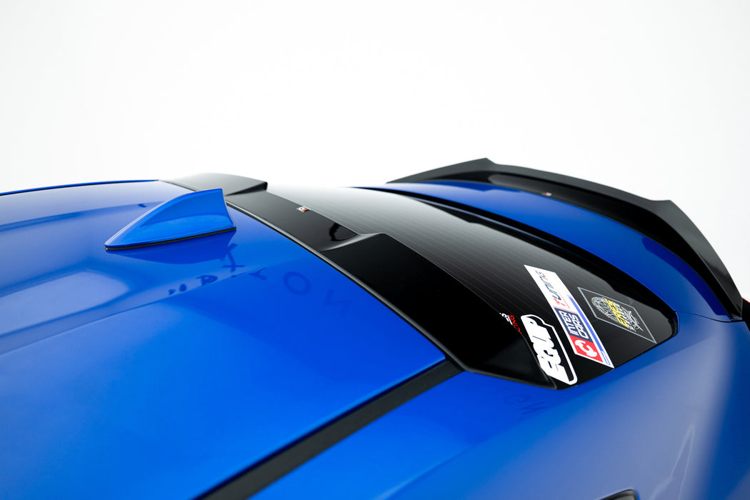 The extension of the rear window Toyota GR86 Mk1