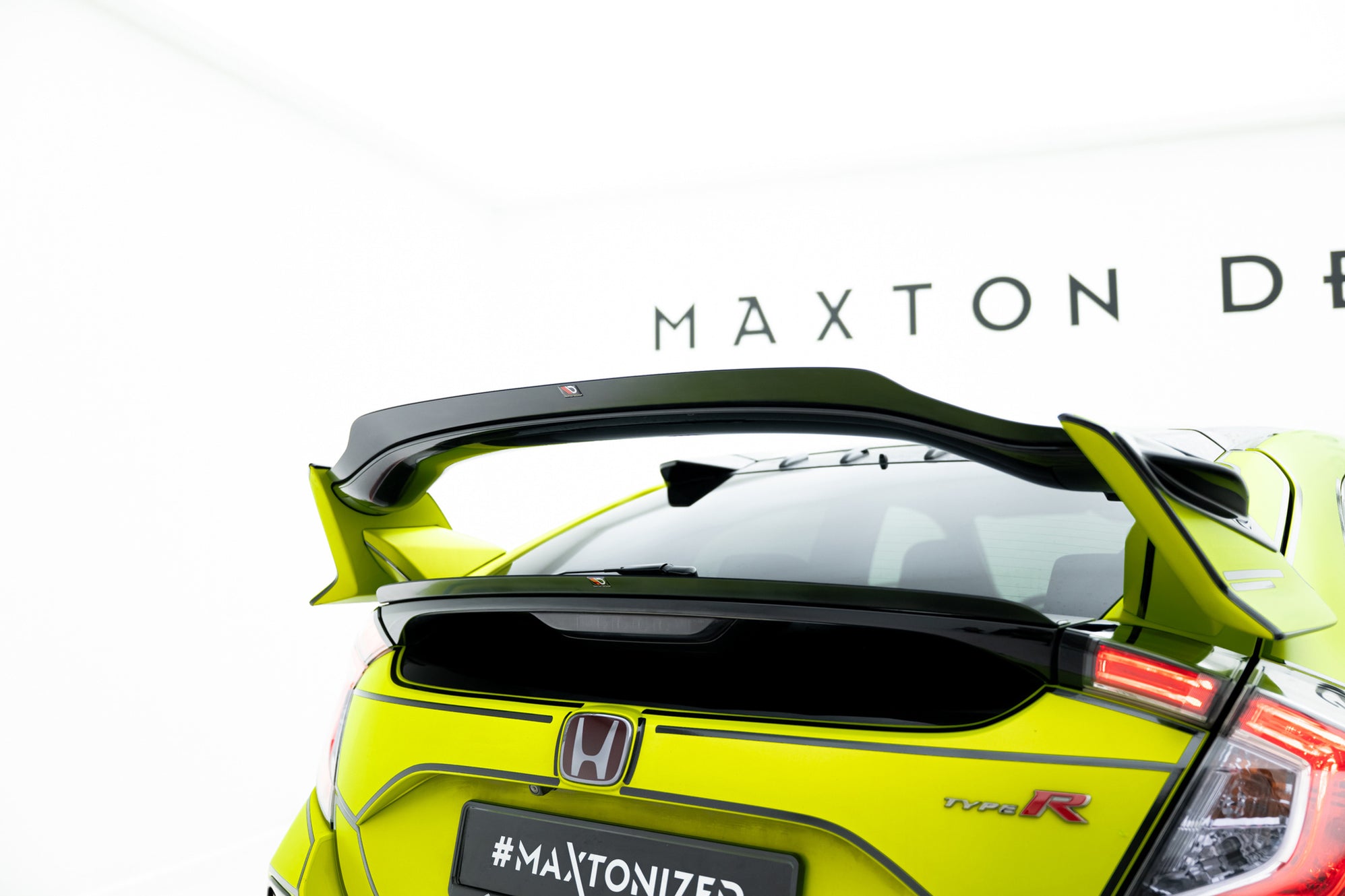 UPPER Spoiler Cap V.2 Honda Civic Type-R Mk10 / Mk10 Facelift — Harrys Euro