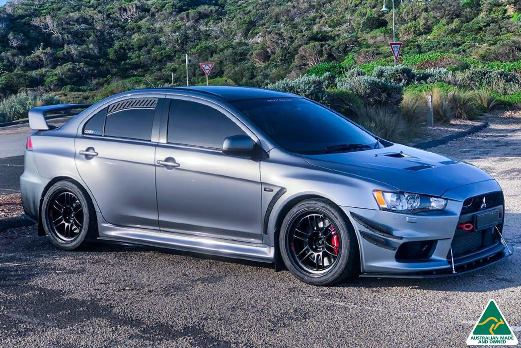 Lancer Evolution X/Ralliart CJ Window Vents (Pair)-Flow Designs