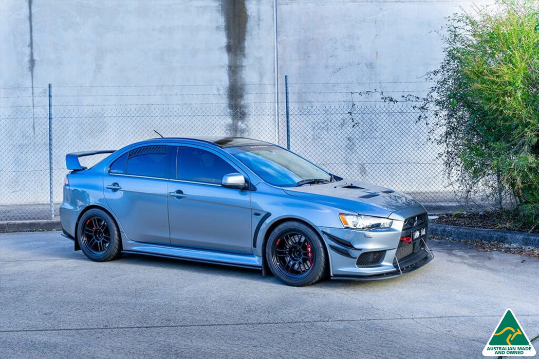 Lancer Evolution X/Ralliart CJ Window Vents (Pair)-Flow Designs