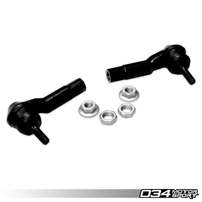 Extended Tie Rod End Kit, Audi & Volkswagen PQ35, MQB, and MQB Evo