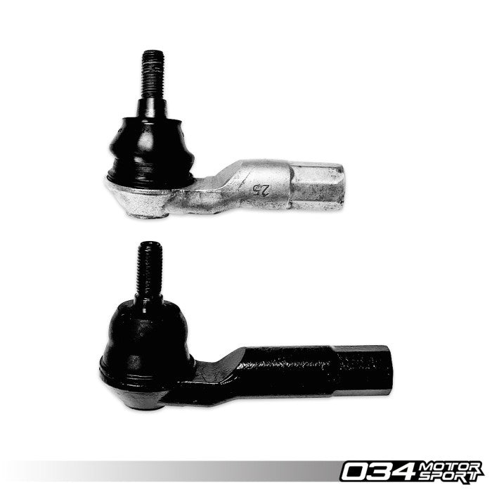 Extended Tie Rod End Kit, Audi & Volkswagen PQ35, MQB, and MQB Evo