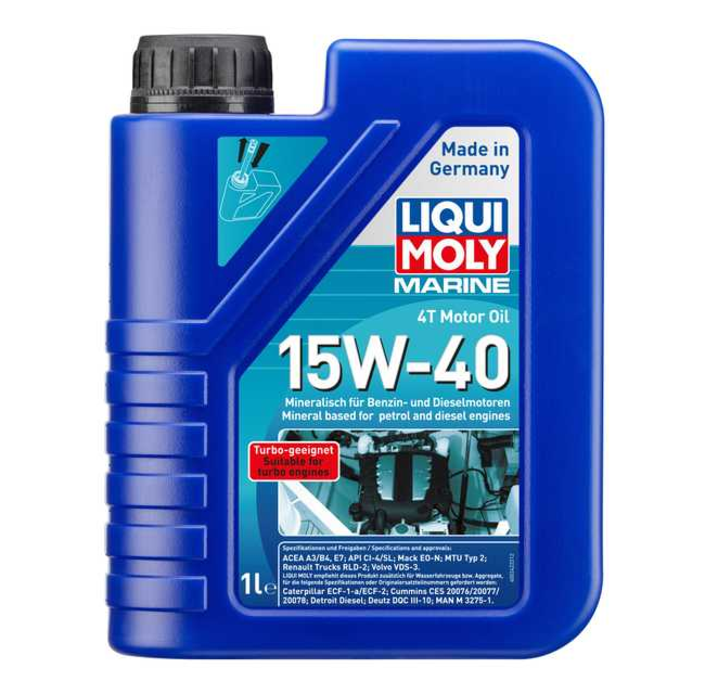 Marine 4T Motor Oil 15W-40 | LIQUI MOLY - Harrys Euro