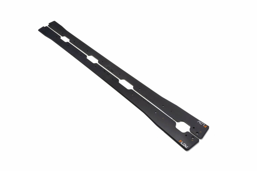 FK8 Civic Type R Side Skirt Splitters (Pair)-Flow Designs