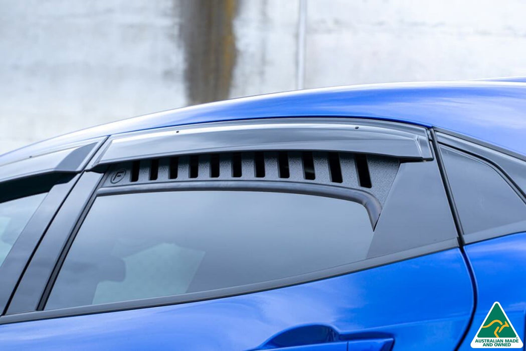FK4/FK7/FK8 Civic Type R Rear Window Vents (Pair)-Flow Designs