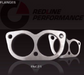 EXHAUST WELD FLANGE TWIN 2.5 Inch - Harrys Euro