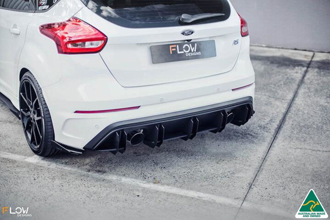 MK3 Focus RS Flow-Lock Rear Diffuser (USDM)-Flow Designs