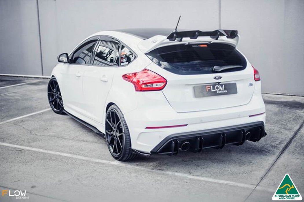 MK3 Focus RS Flow-Lock Rear Diffuser (USDM)-Flow Designs