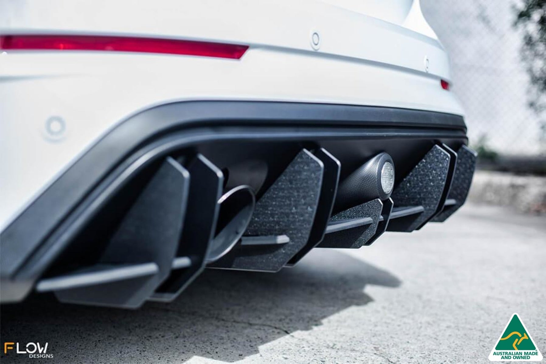 MK3 Focus RS Flow-Lock Rear Diffuser (EUDM/AUDM)-Flow Designs — Harrys Euro