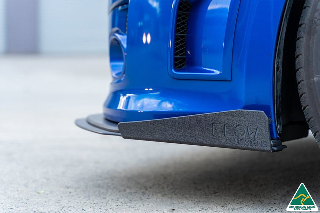 Impreza WRX / STI G3 Hatch (FL) Front Splitter Winglets (Pair)-Flow Designs