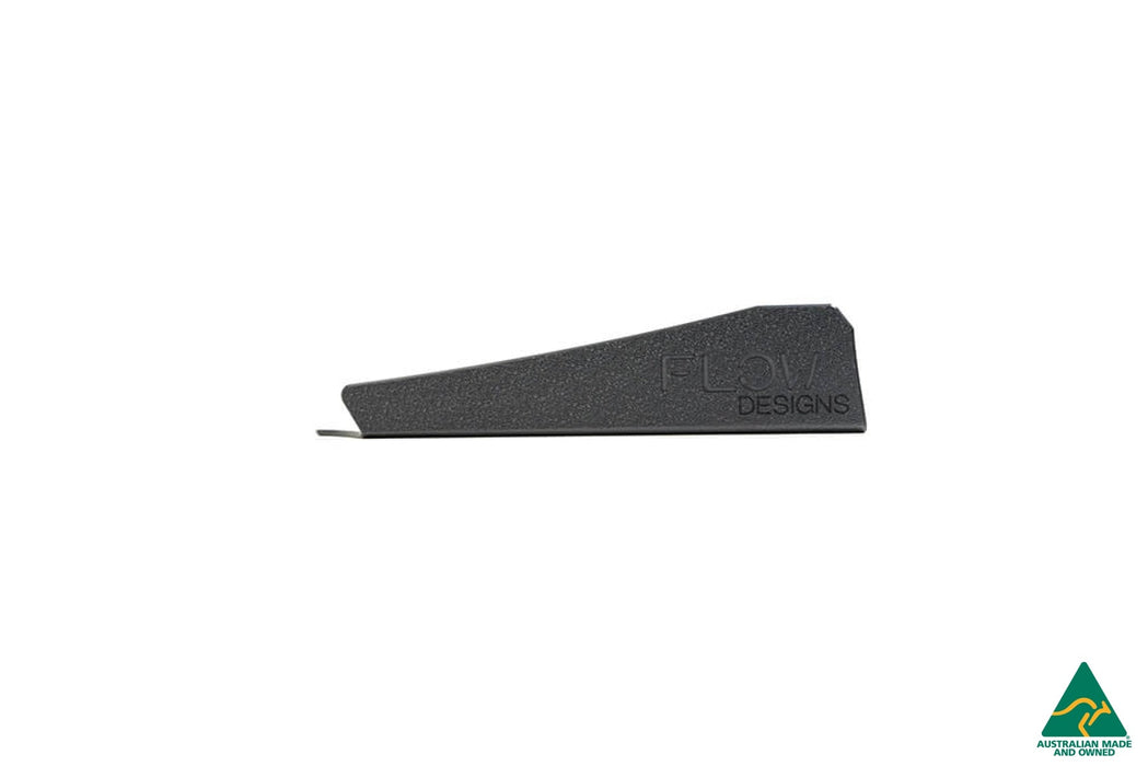 Impreza WRX / STI G3 Sedan FL Front Lip Splitter Winglets (Pair)-Flow Designs